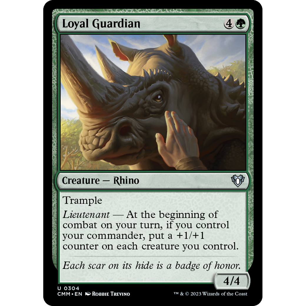 Loyal Guardian (CMM-304) - Commander Masters Foil