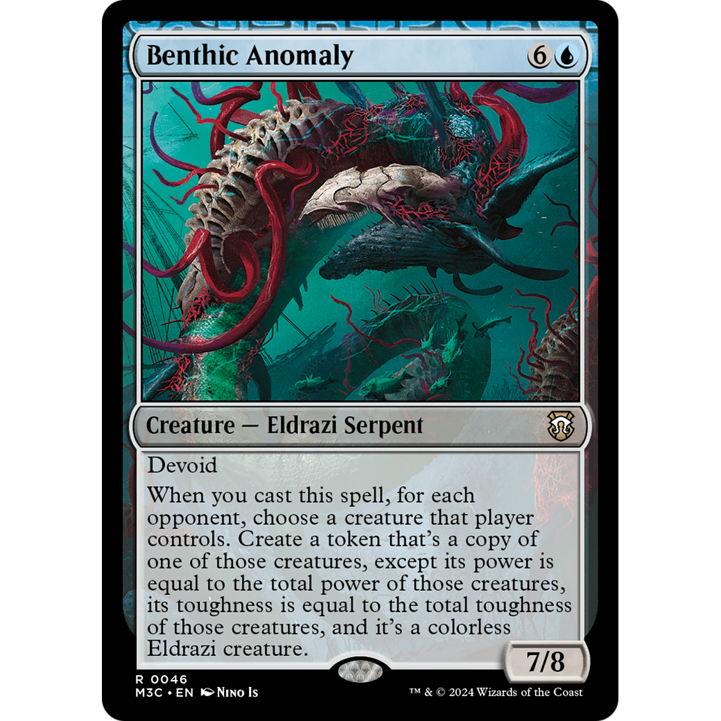 Benthic Anomaly (M3C-046) - Modern Horizons 3 Commander: (devoid) Foil