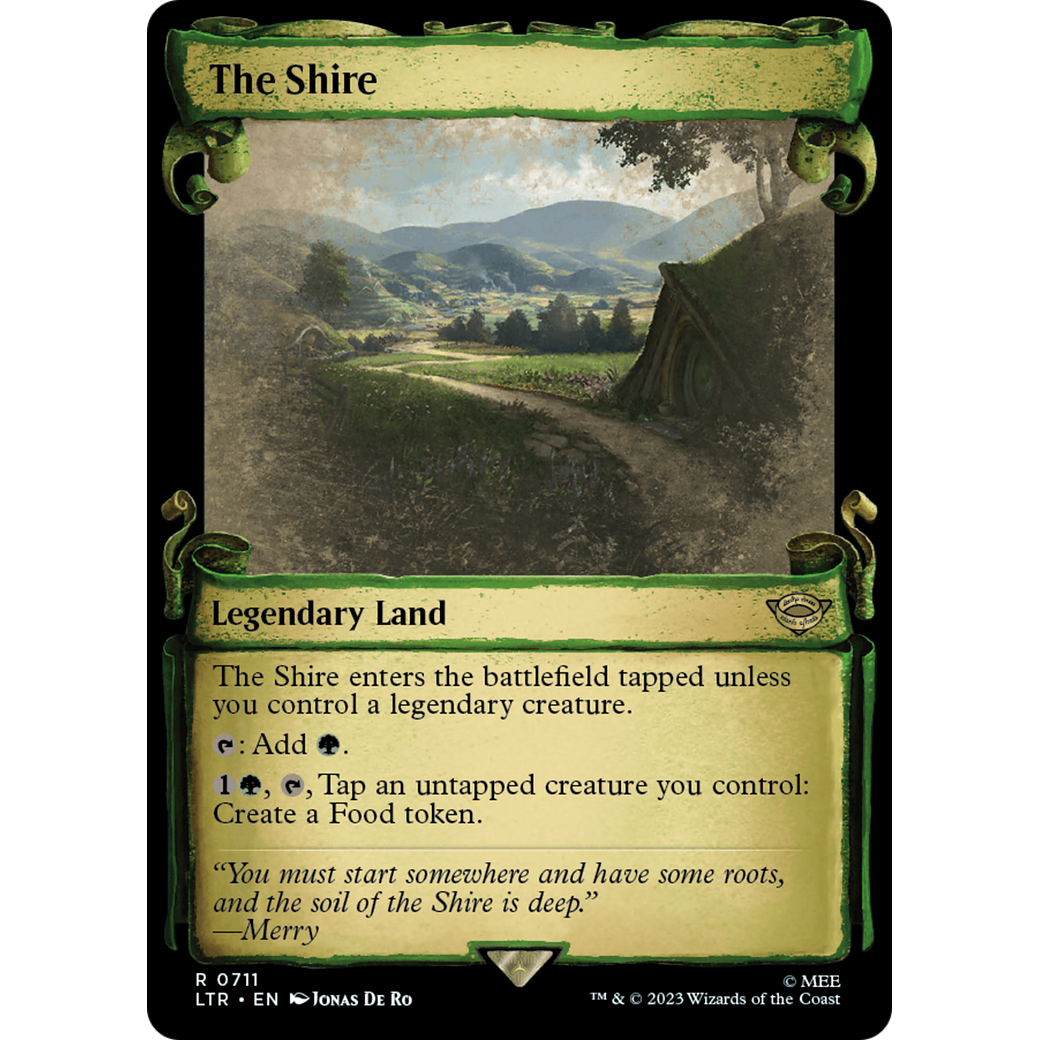 The Shire (LTR-711) - The Lord of the Rings: Tales of Middle-earth: (Showcase) Foil