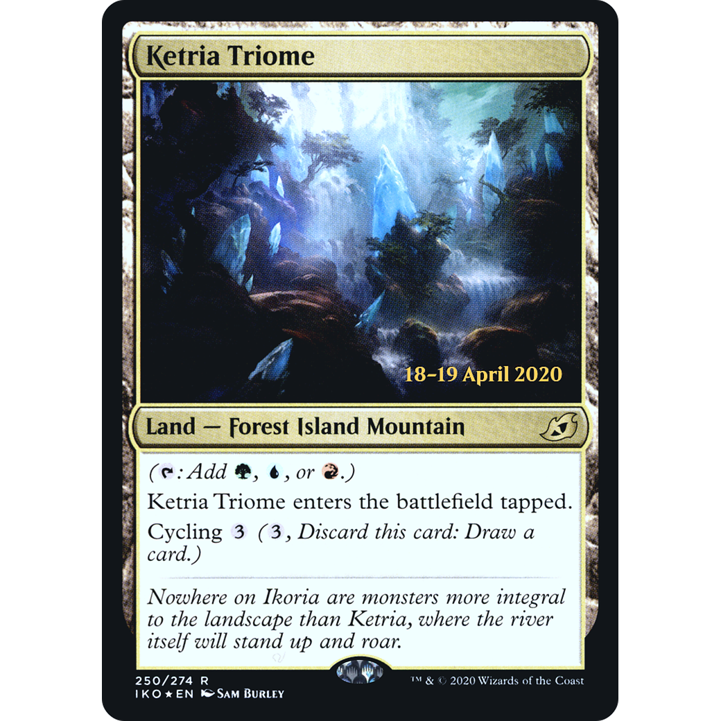 Ketria Triome (PRE-250) - Ikoria: Lair of Behemoths Promos Foil