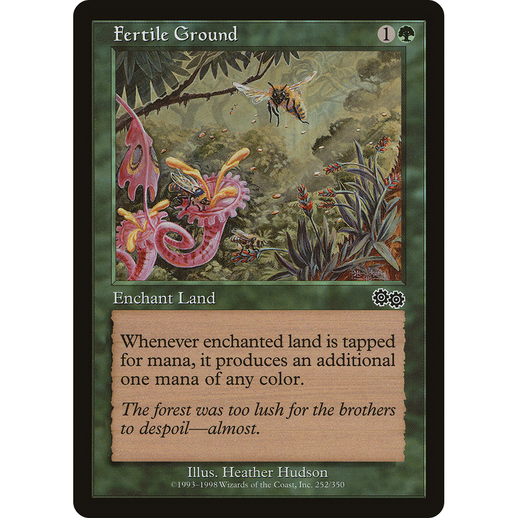 Fertile Ground (USG-252) - Urza's Saga