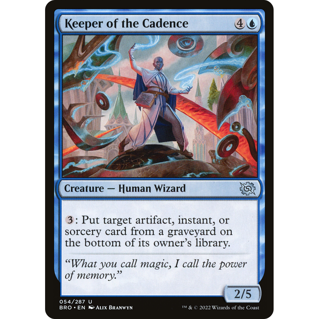 Keeper of the Cadence (BRO-054) - The Brothers' War Foil