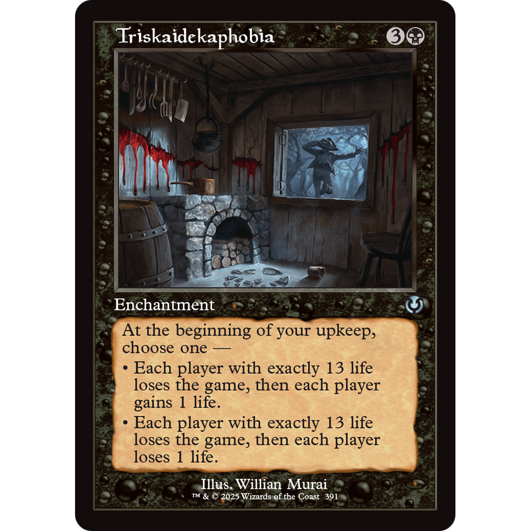 Triskaidekaphobia (INR-391) - Innistrad Remastered Foil