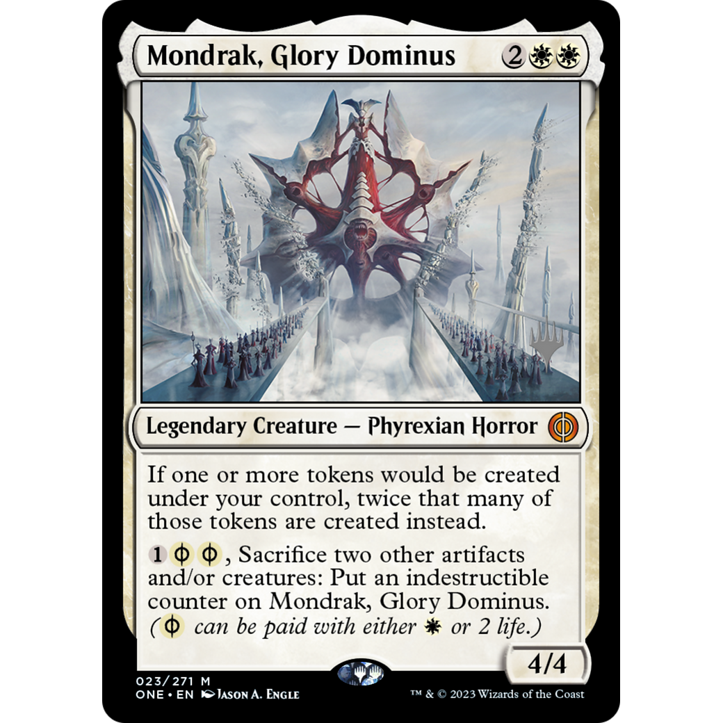 Mondrak, Glory Dominus (PPONE-23P) - Phyrexia: All Will Be One Promos Foil