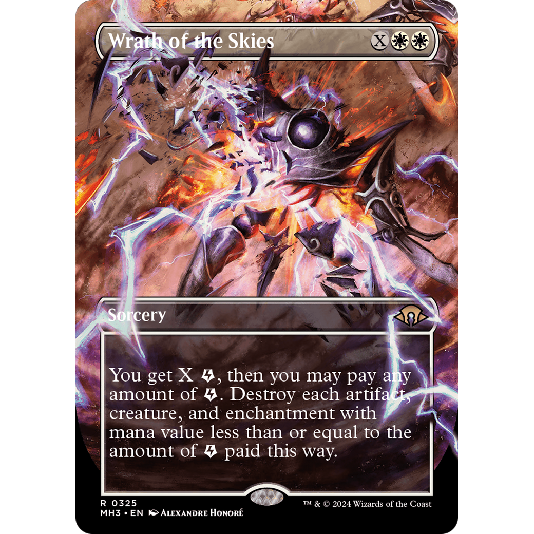 Wrath of the Skies (MH3-325) - Modern Horizons 3 (Borderless)