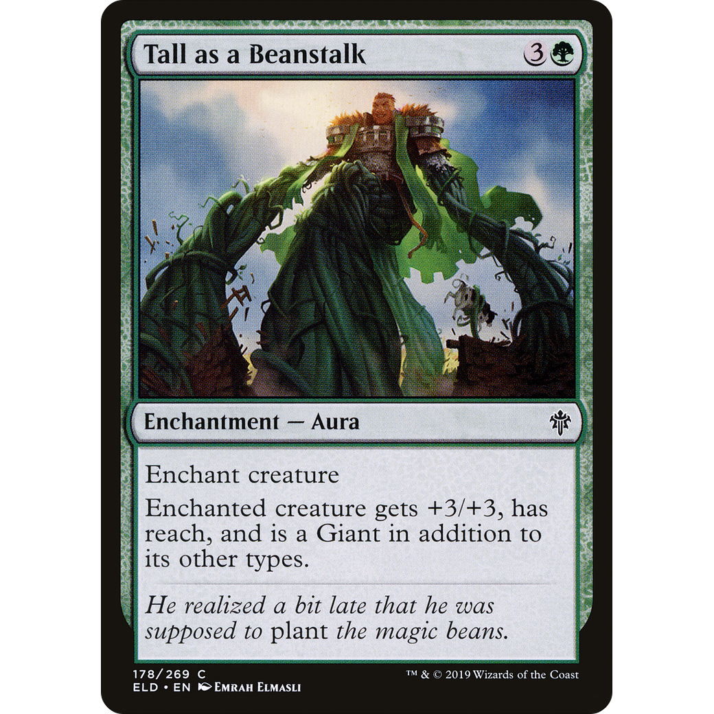 Tall as a Beanstalk (ELD-178) - Throne of Eldraine