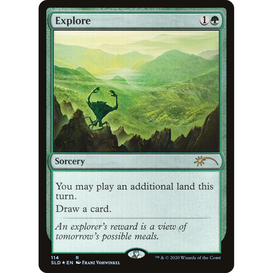 Explore (114) (SLD-114) - Secret Lair Drop Foil