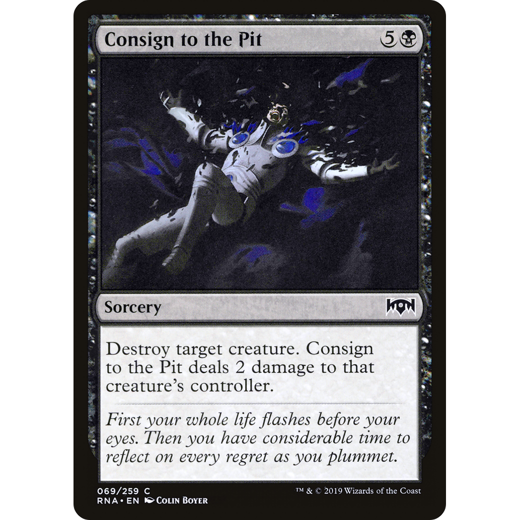 Consign to the Pit (RNA-069) - Ravnica Allegiance