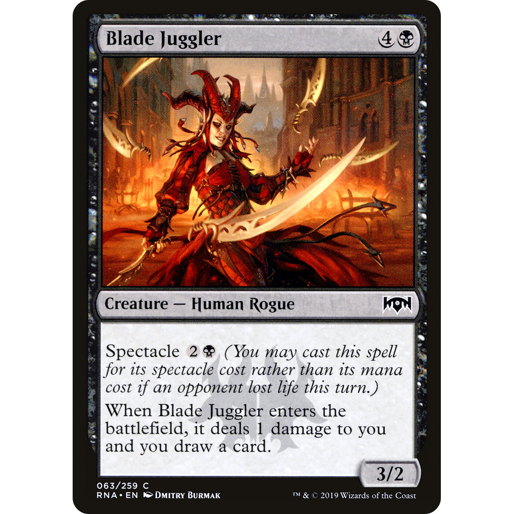 Blade Juggler (RNA-063) - Ravnica Allegiance