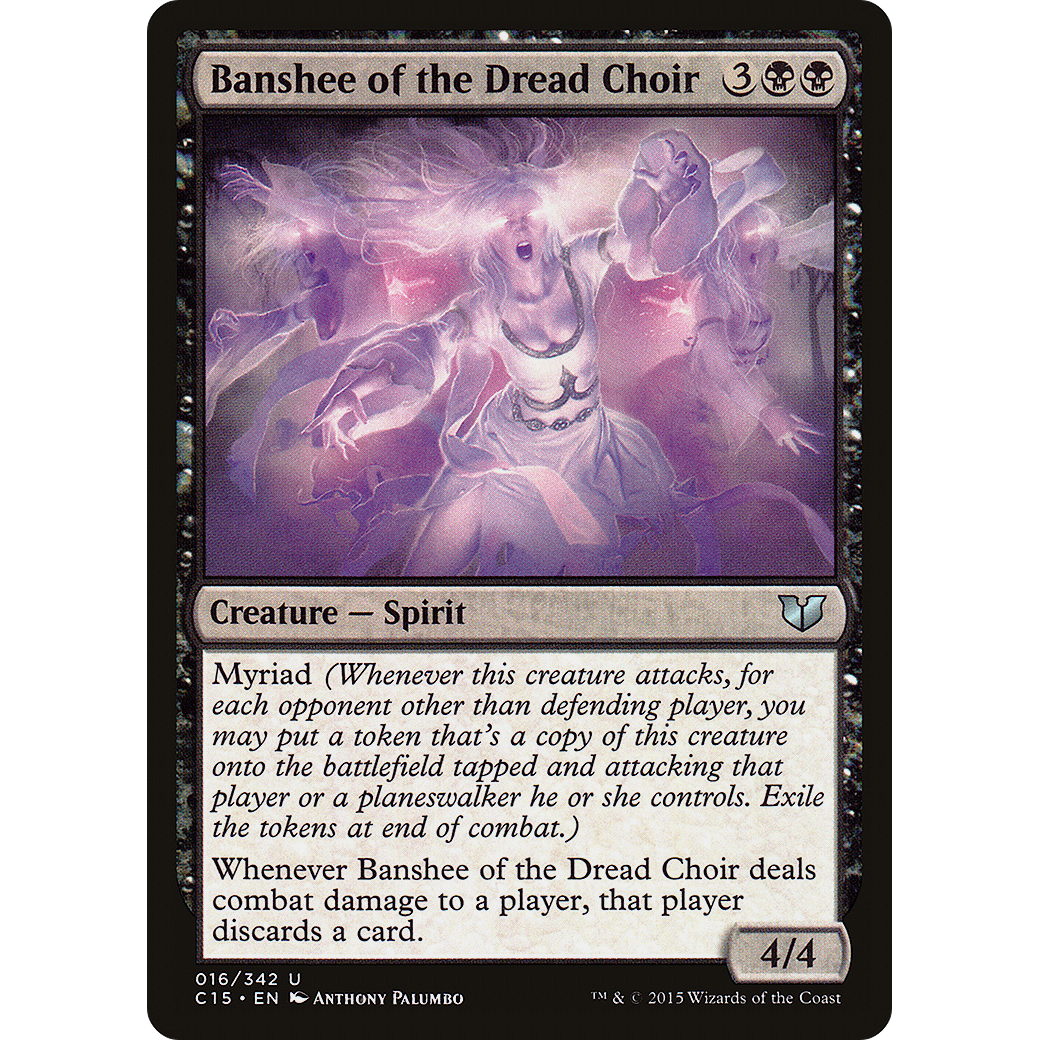 Banshee of the Dread Choir (C15-016) - Commander 2015