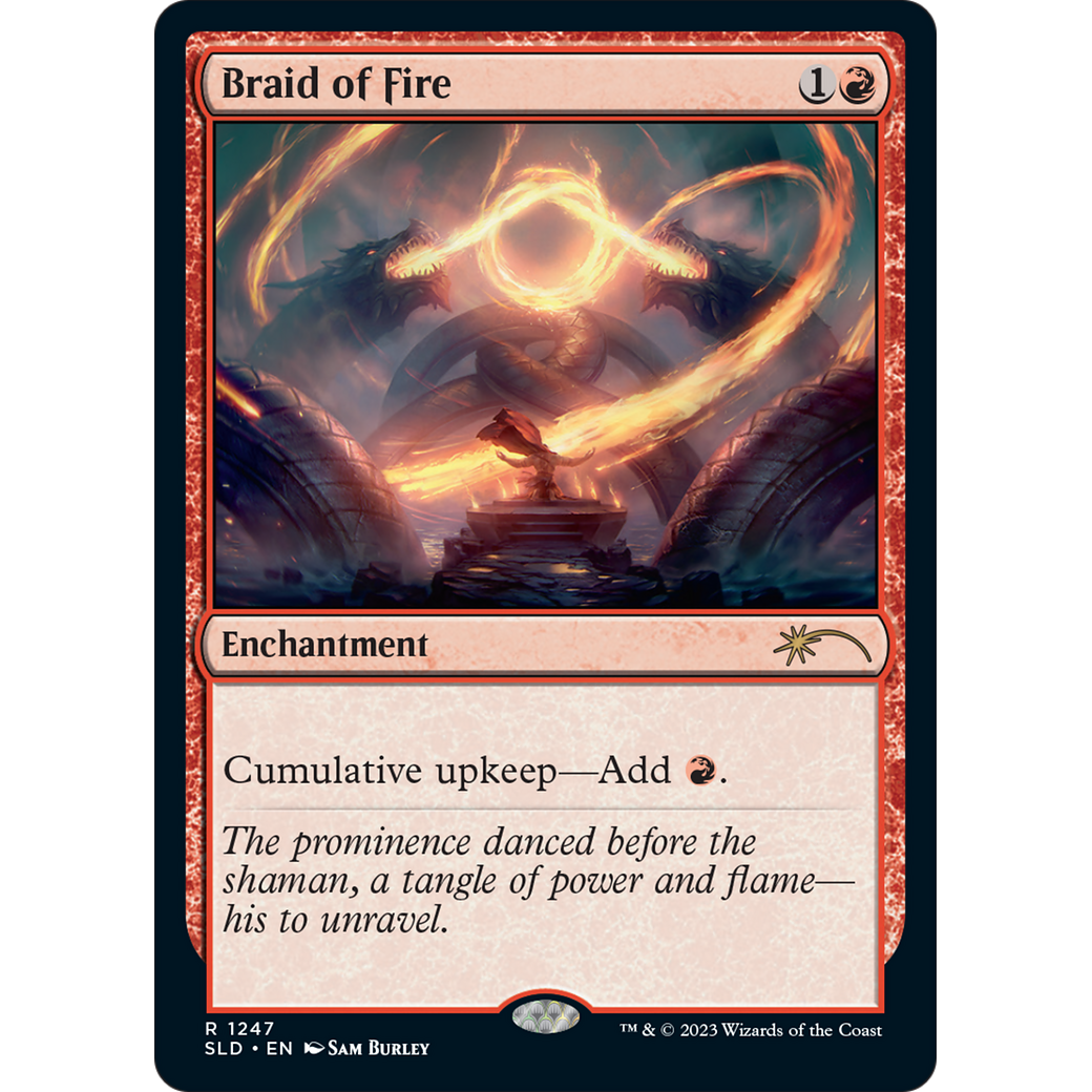 Braid of Fire (1247) (SLD-1247) - Secret Lair Drop Foil