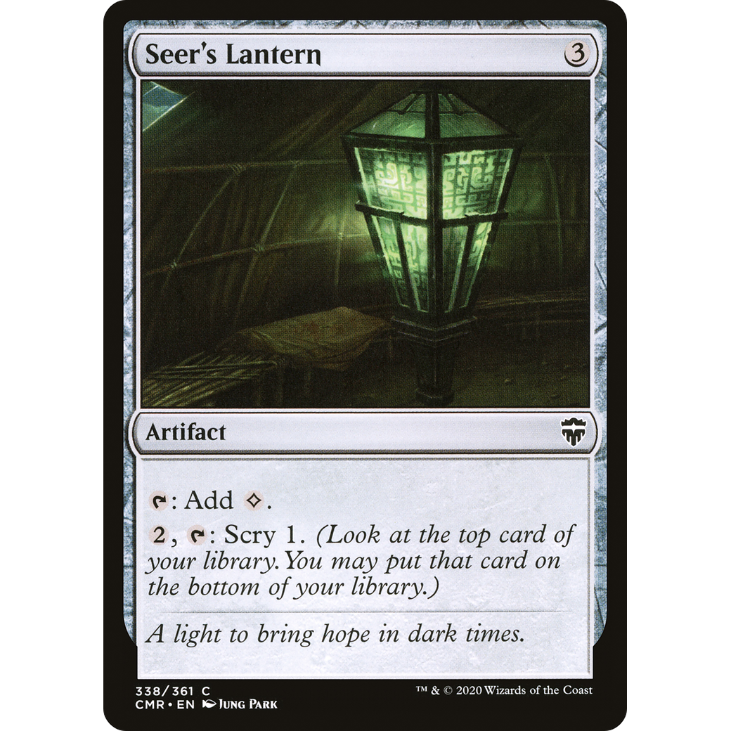 Seer's Lantern (CMR-338) - Commander Legends Foil