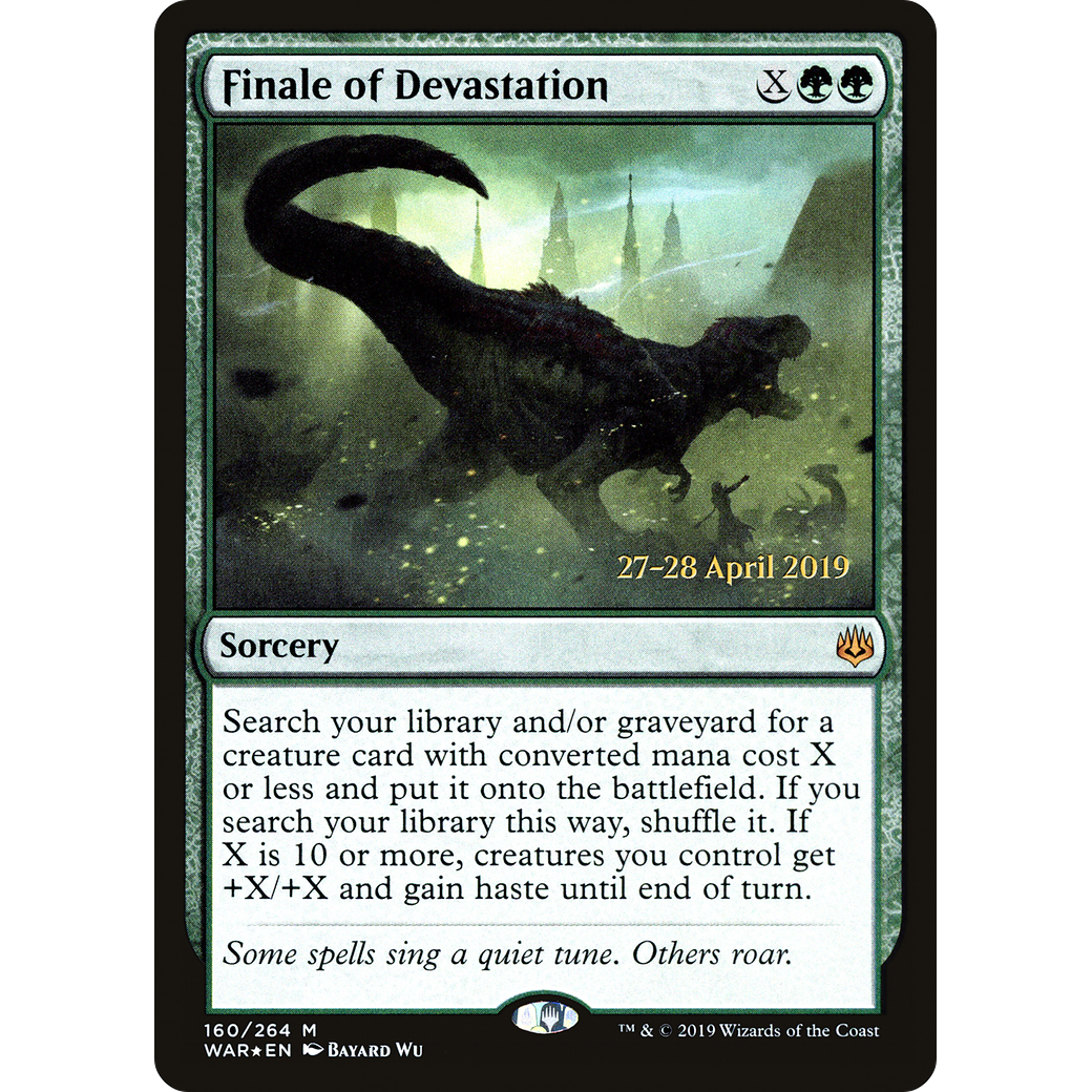 Finale of Devastation (PRE-160) - War of the Spark Promos Foil