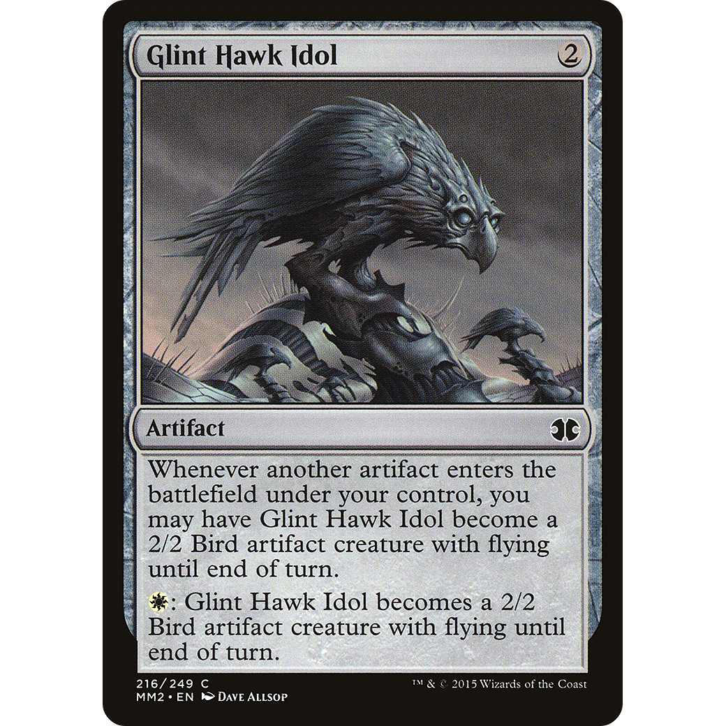 Glint Hawk Idol (MM2-216) - Modern Masters 2015