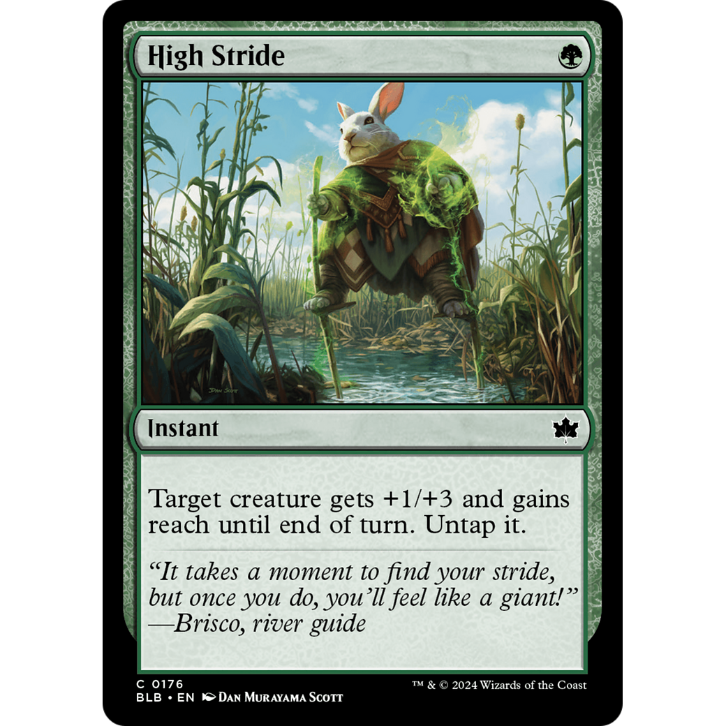 High Stride (BLB-176) - Bloomburrow Foil