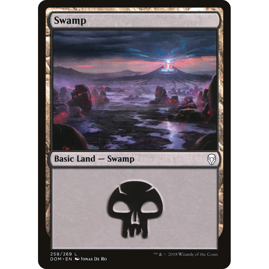 Swamp (258) (DOM-258) - Dominaria