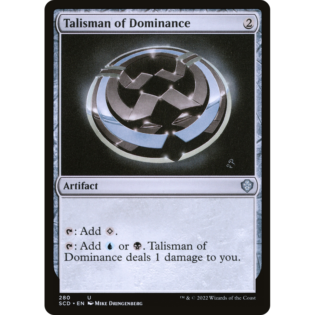 Talisman of Dominance (SCD-280) - Starter Commander Decks