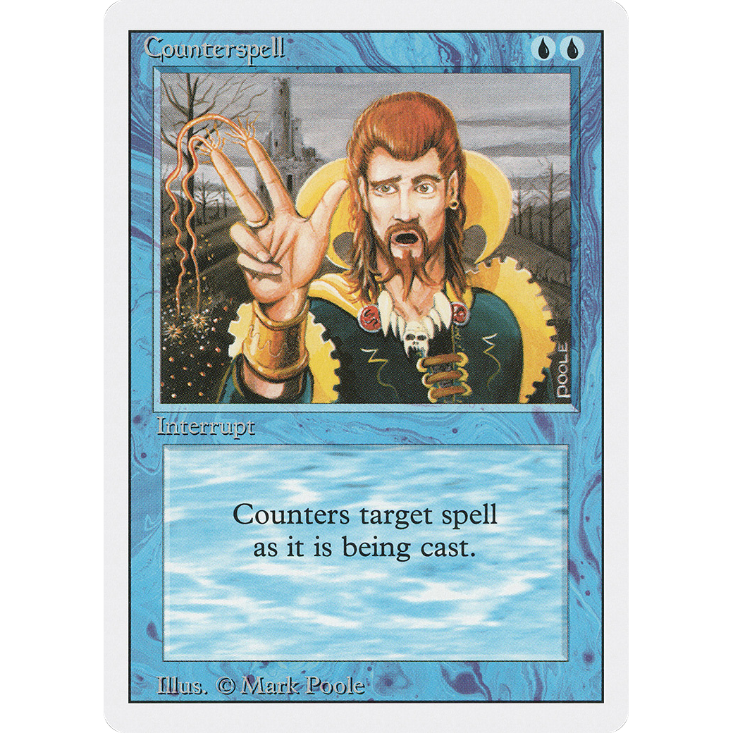 Counterspell (3ED-) - Revised Edition