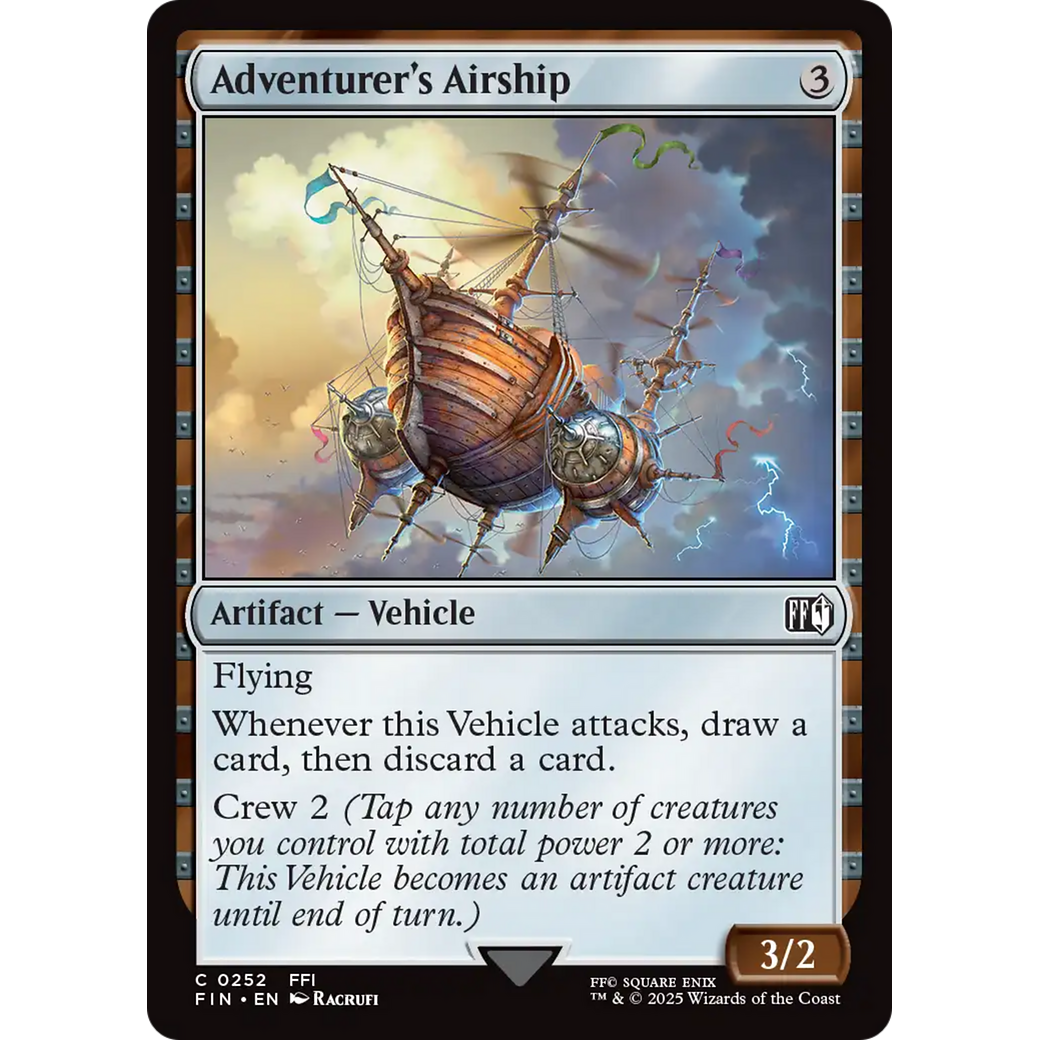 Adventurer's Airship (FIN-252) - FINAL FANTASY Foil