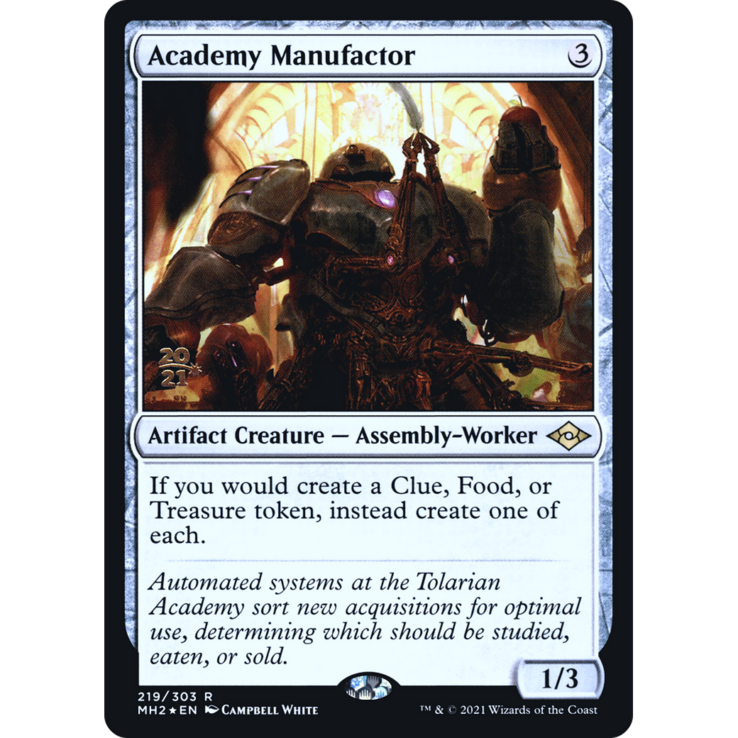 Academy Manufactor (PRE-219) - Modern Horizons 2 Promos Foil