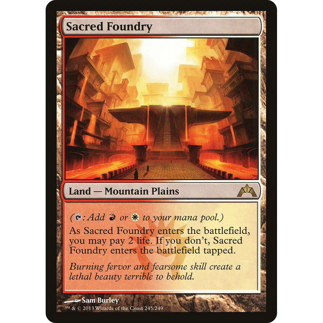 Sacred Foundry (GTC-245) - Gatecrash