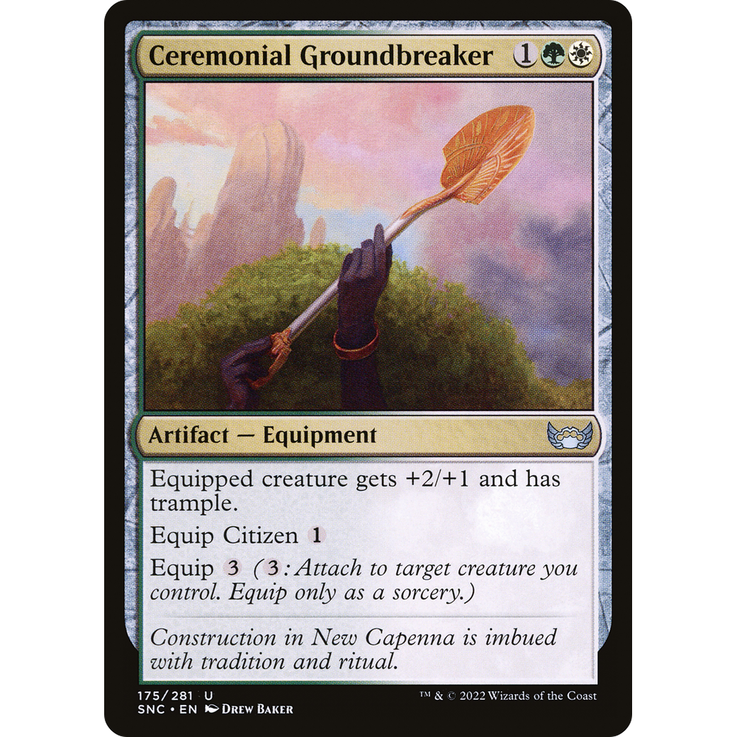 Ceremonial Groundbreaker (SNC-175) - Streets of New Capenna
