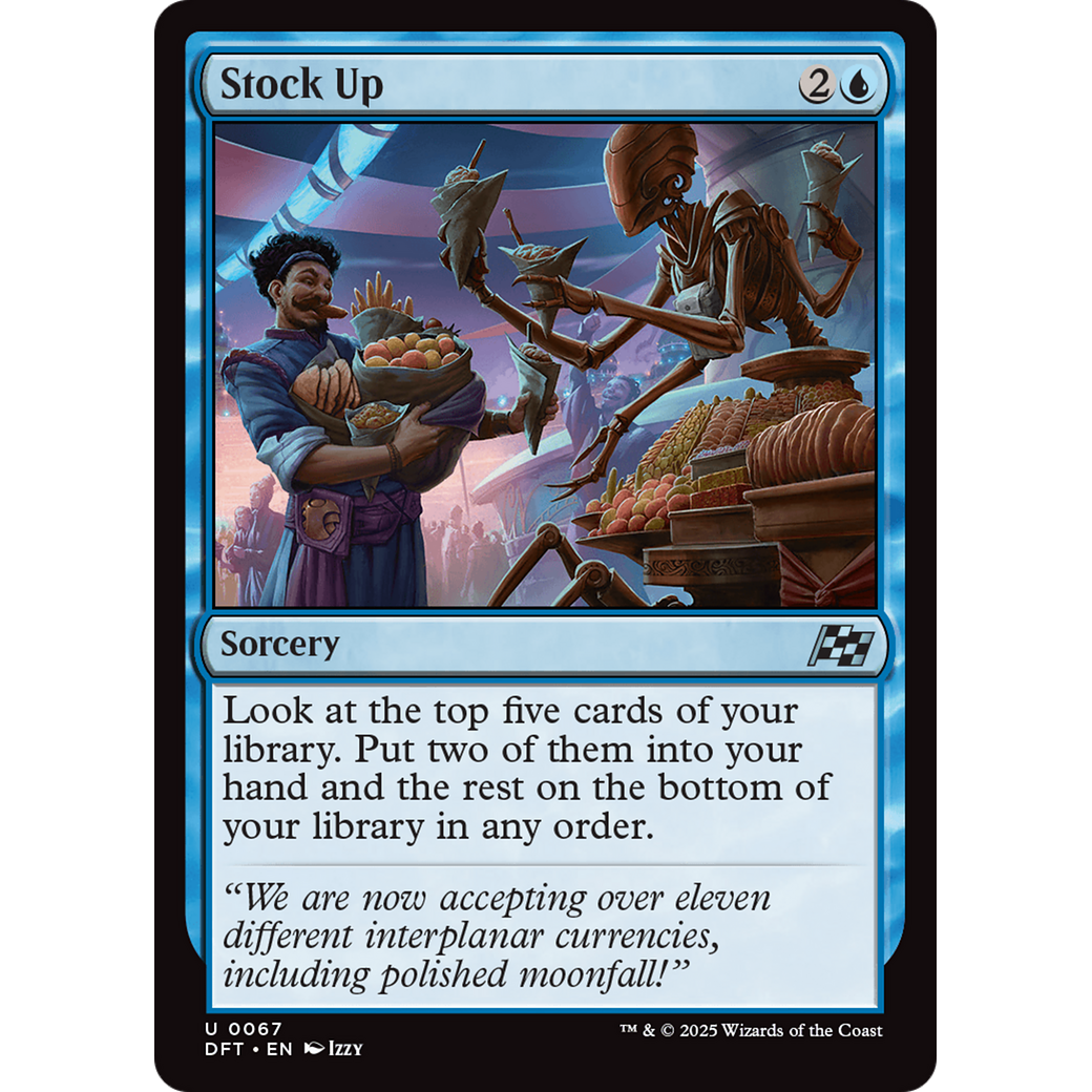 Stock Up (DFT-067) - Aetherdrift Foil