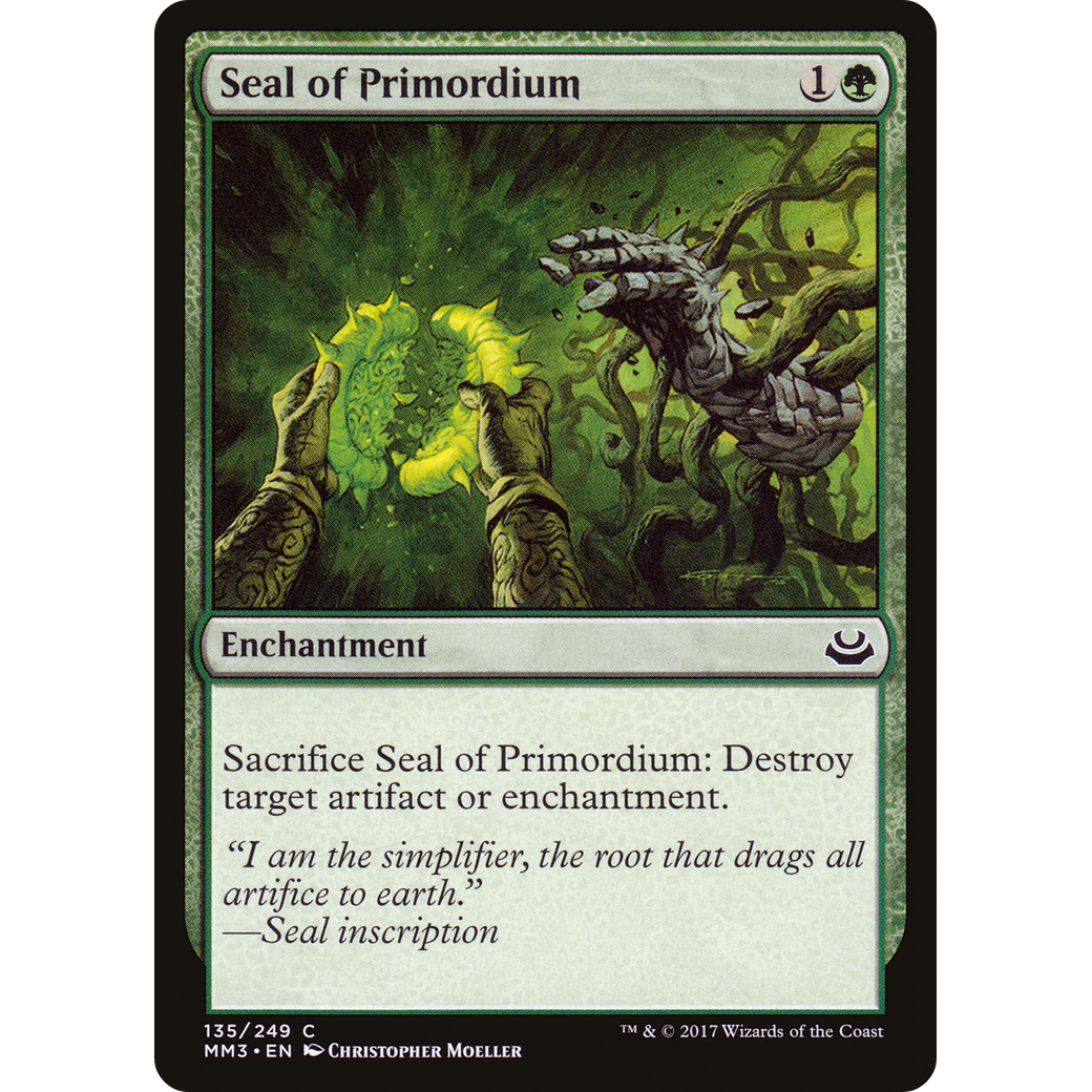 Seal of Primordium (MM3-135) - Modern Masters 2017