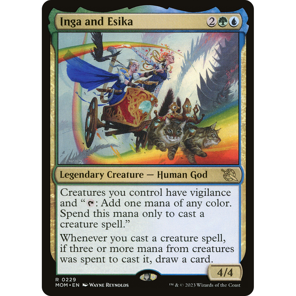 Inga and Esika (MOM-229) - March of the Machine