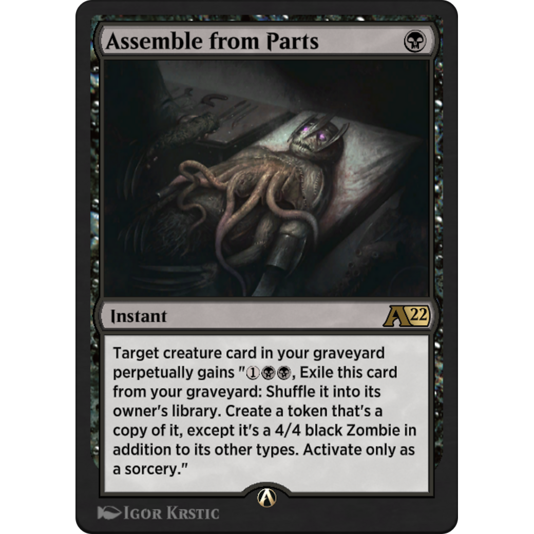 Assemble from Parts (Y22-025) - Alchemy: Innistrad