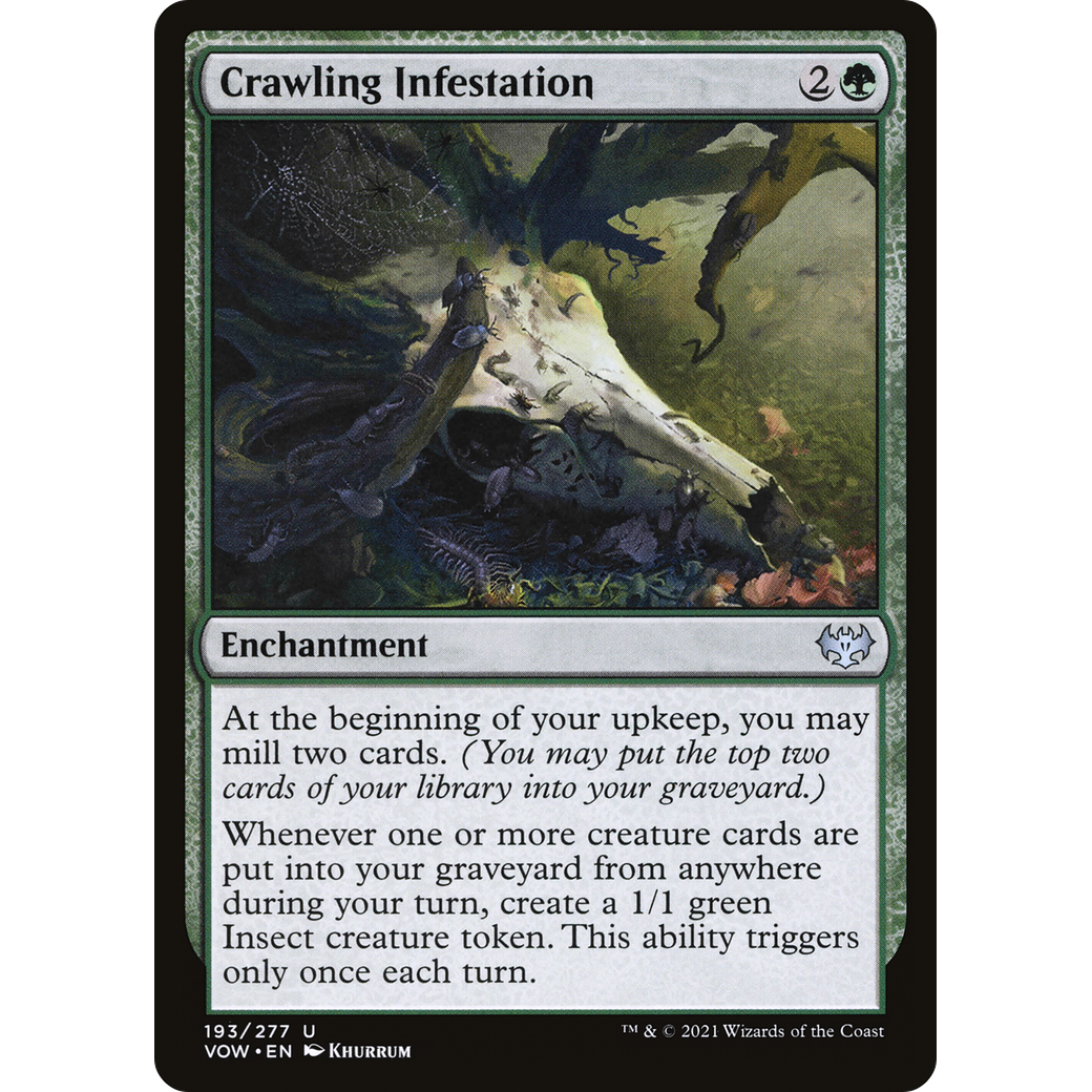 Crawling Infestation (VOW-193) - Innistrad: Crimson Vow