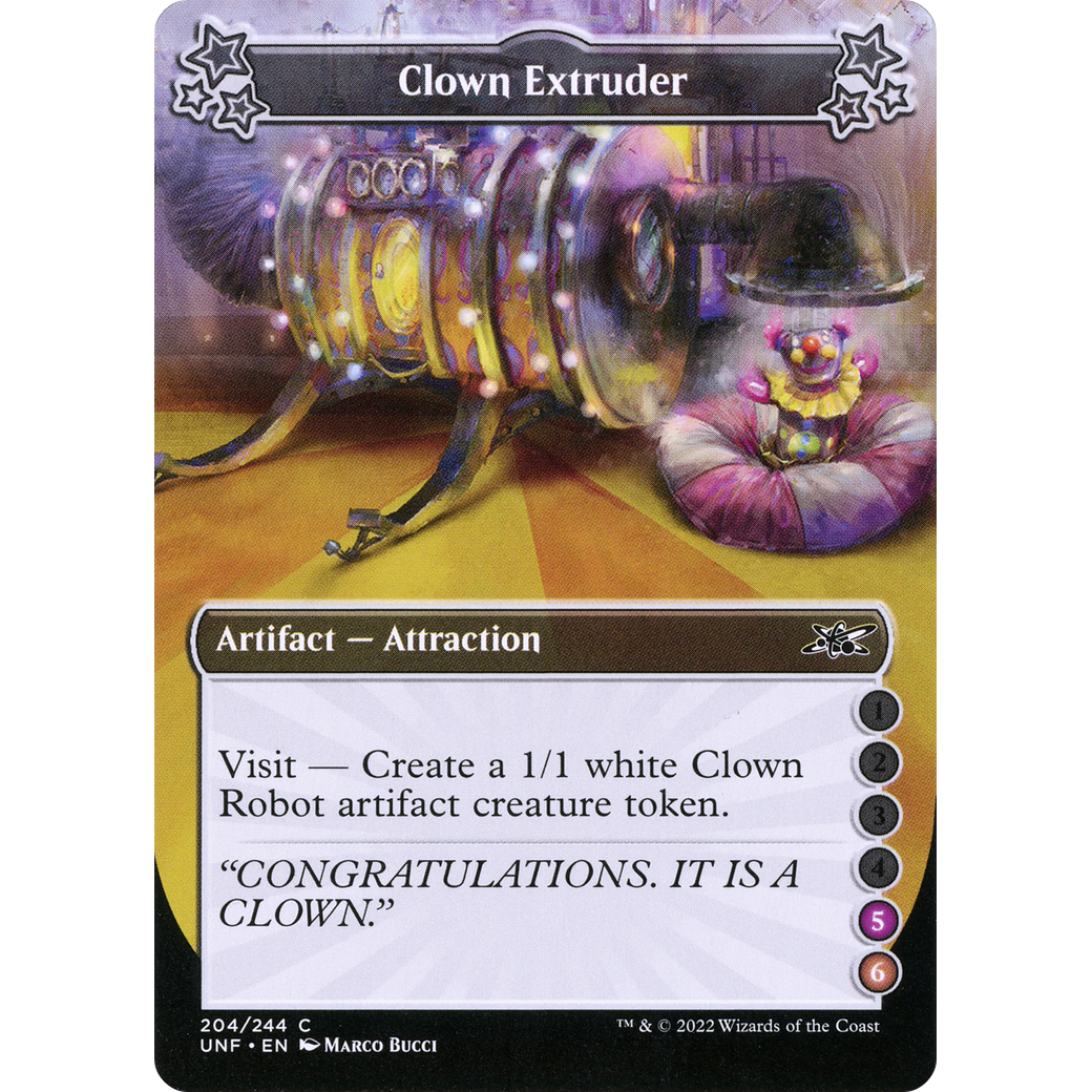 Clown Extruder (5-6) (UNF-204) - Unfinity Foil