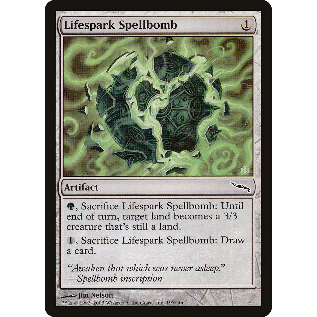 Lifespark Spellbomb (MRD-197) - Mirrodin