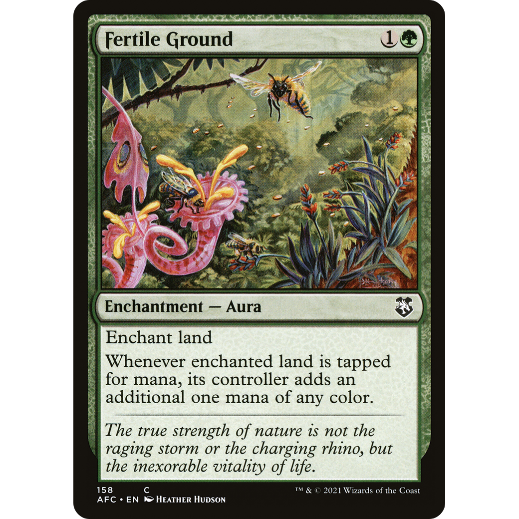 Fertile Ground (AFC-158) - Forgotten Realms Commander