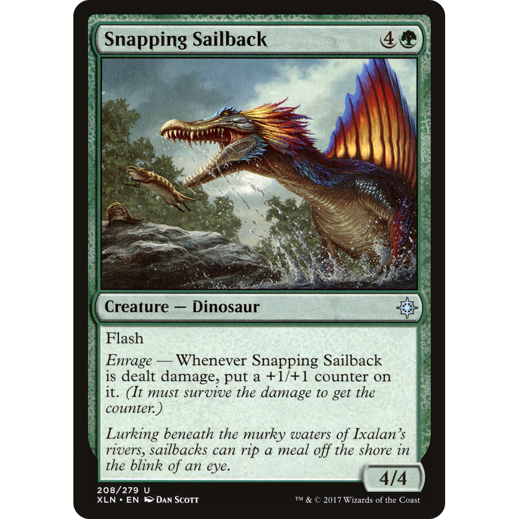 Snapping Sailback (XLN-208) - Ixalan