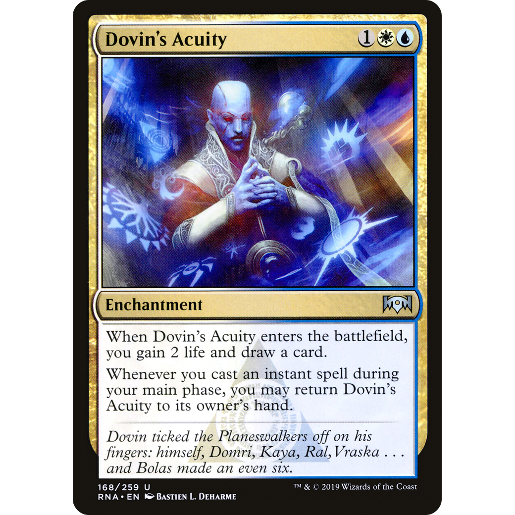 Dovin's Acuity (RNA-168) - Ravnica Allegiance