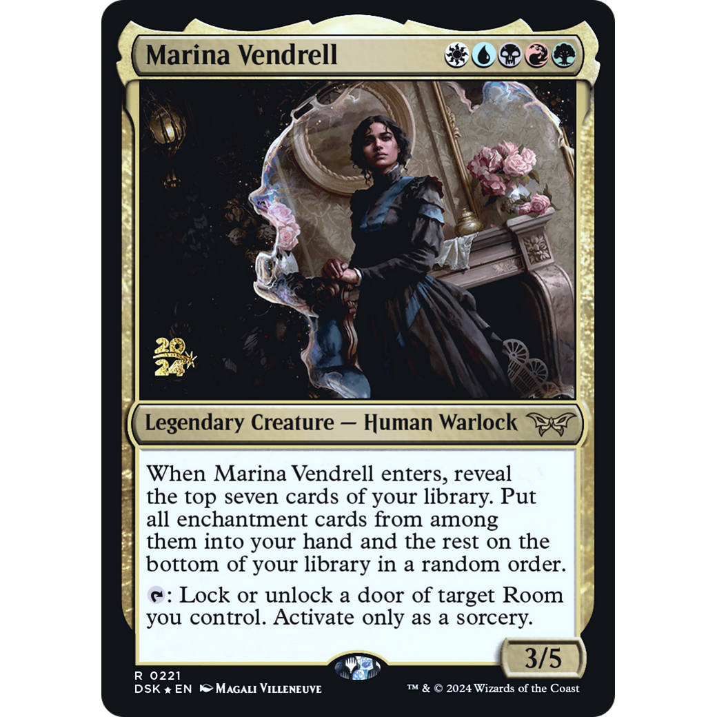 Marina Vendrell (PRE-221S) - Duskmourn: House of Horror Promos Foil