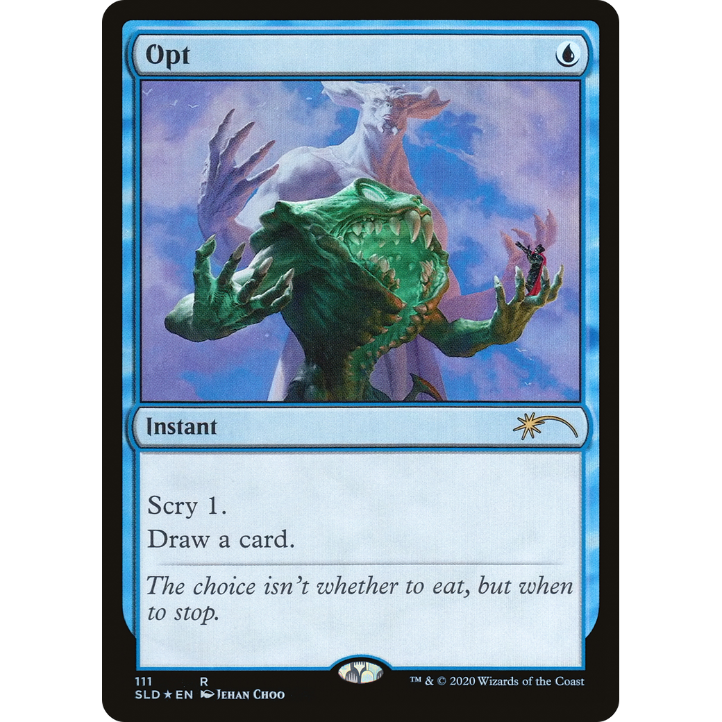 Opt (111) (SLD-111) - Secret Lair Drop Foil