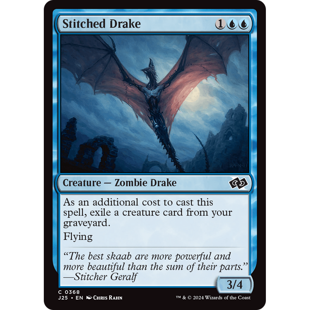 Stitched Drake (J25-368) - Foundations Jumpstart