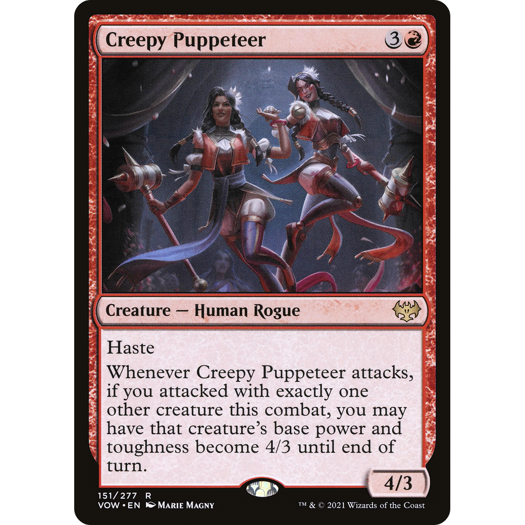 Creepy Puppeteer (VOW-151) - Innistrad: Crimson Vow Foil