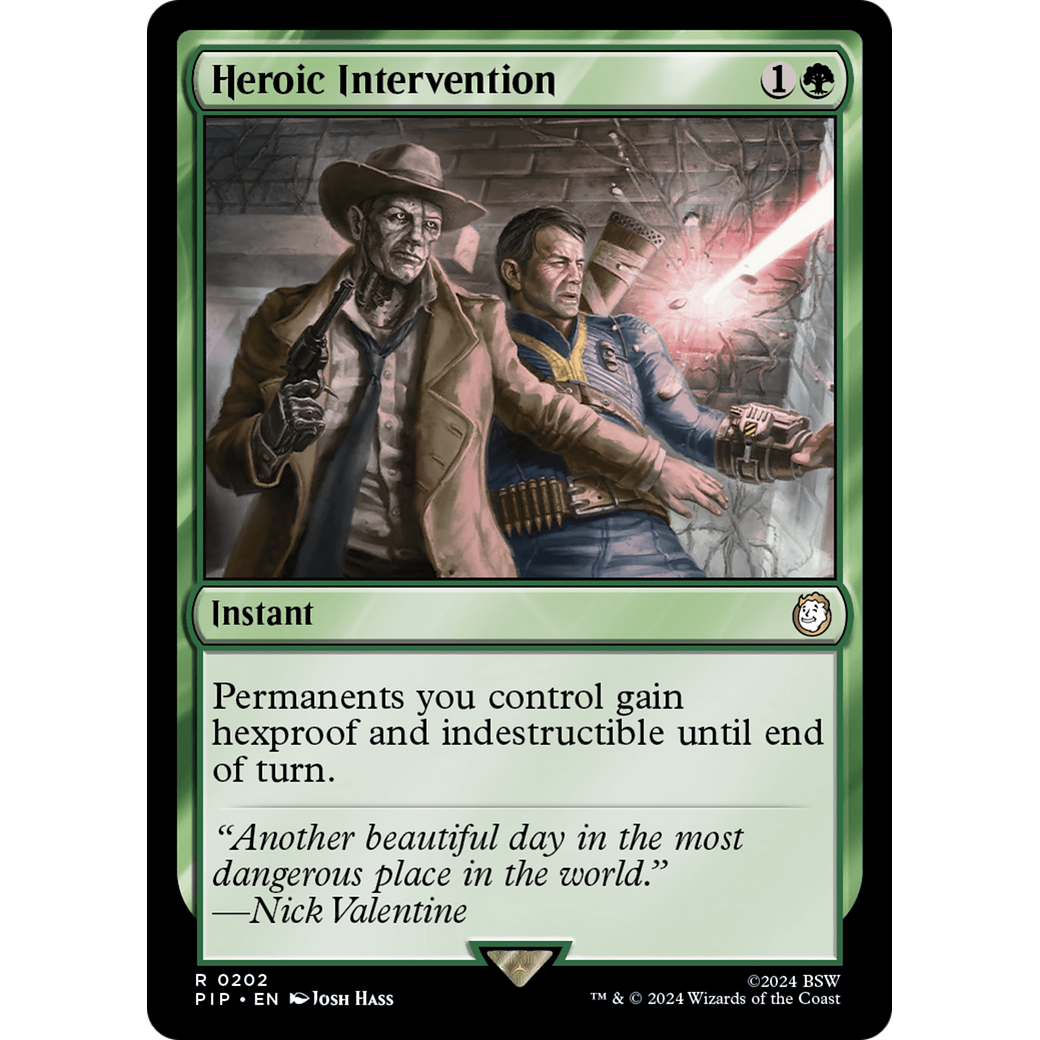 Heroic Intervention (PIP-202) - Fallout