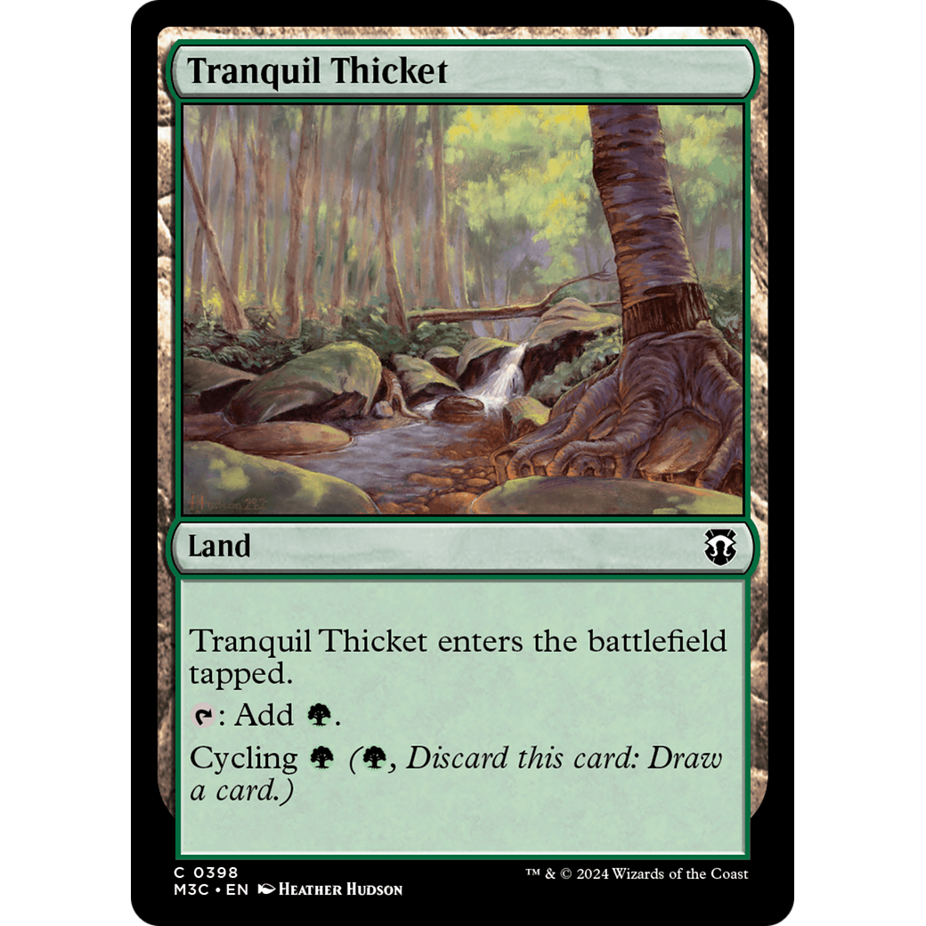 Tranquil Thicket (M3C-398) - Modern Horizons 3 Commander