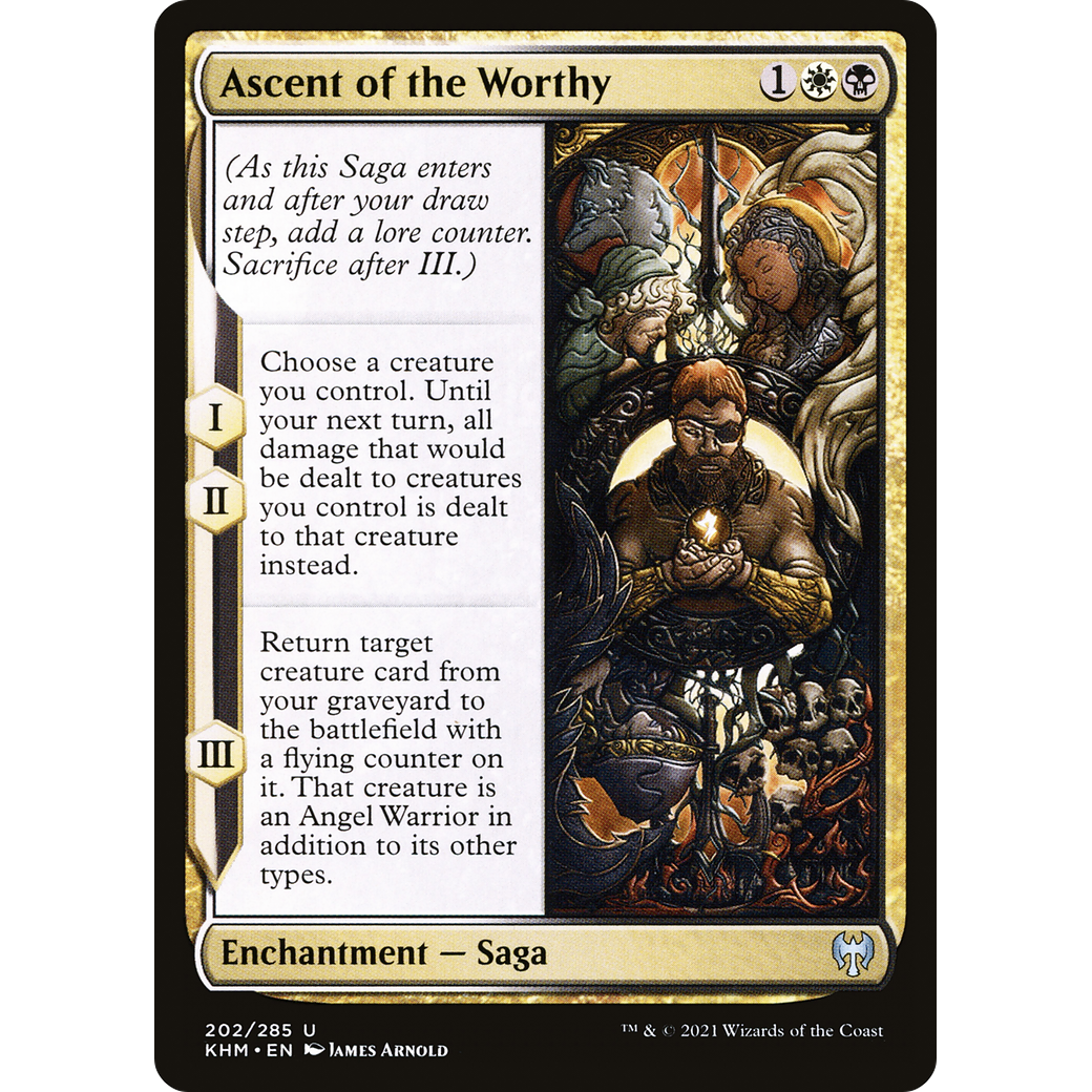 Ascent of the Worthy (KHM-202) - Kaldheim