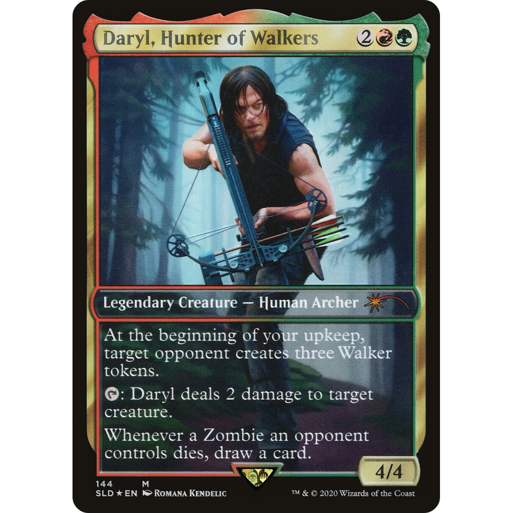 Daryl, Hunter of Walkers (SLD-144) - Secret Lair Drop / Daryl, Hunter of Walkers Foil
