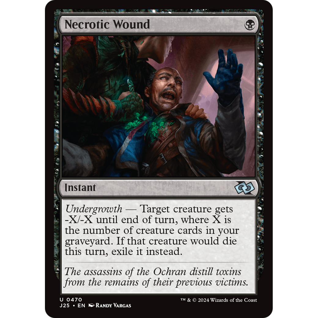 Necrotic Wound (J25-470) - Foundations Jumpstart