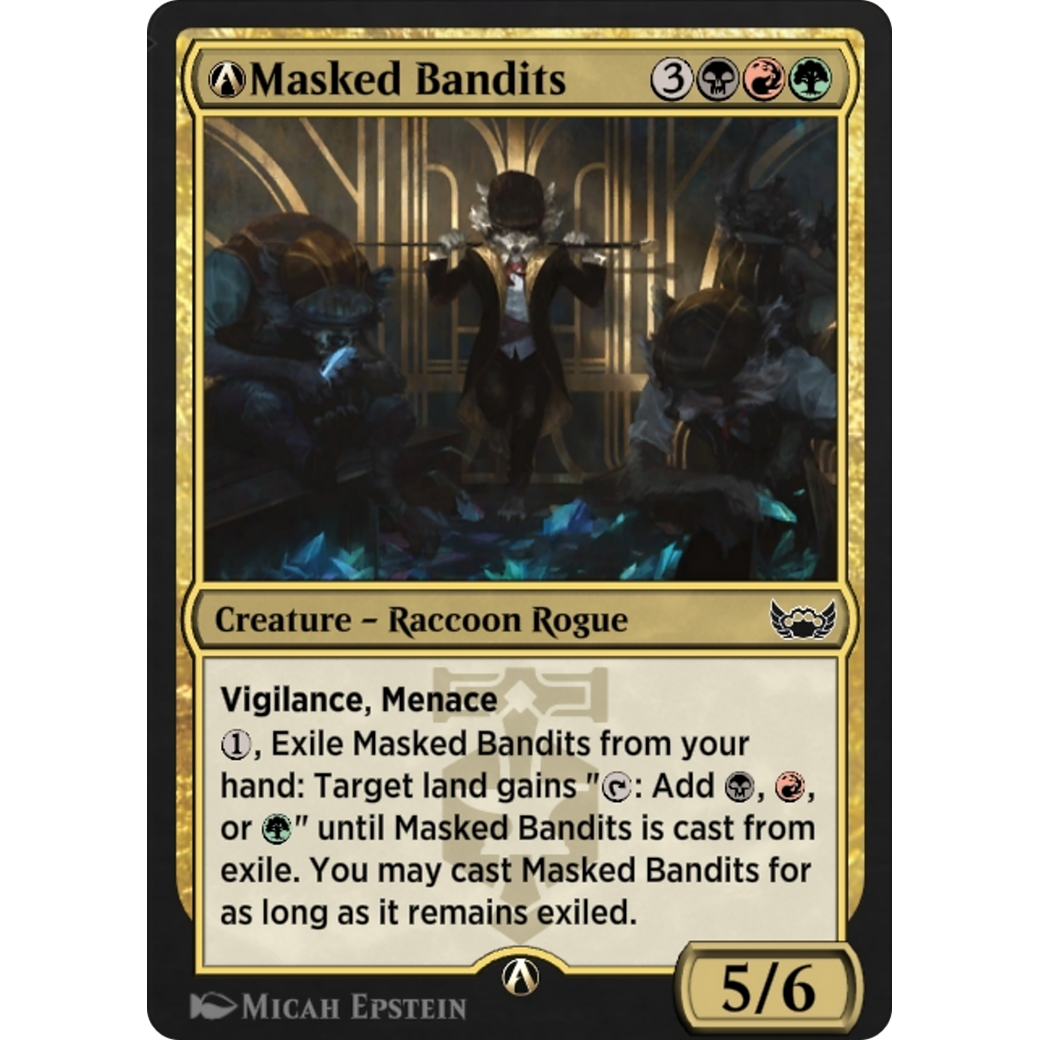 A-Masked Bandits (SNC-A-201) - Streets of New Capenna