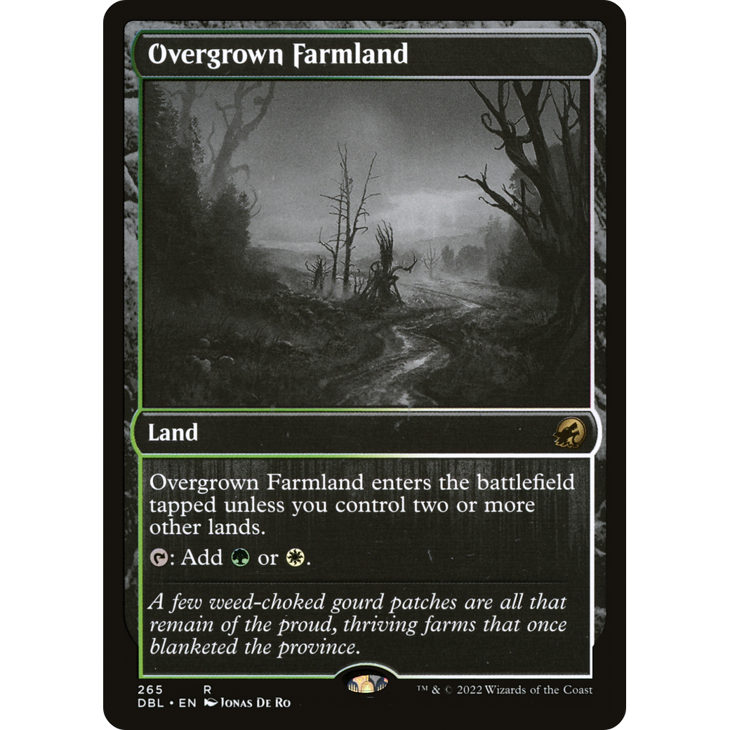 Overgrown Farmland (DBL-265) - Innistrad: Double Feature