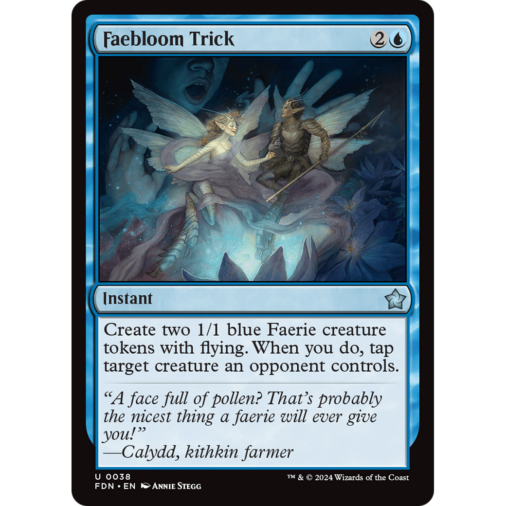Faebloom Trick (FDN-038) - Foundations Foil