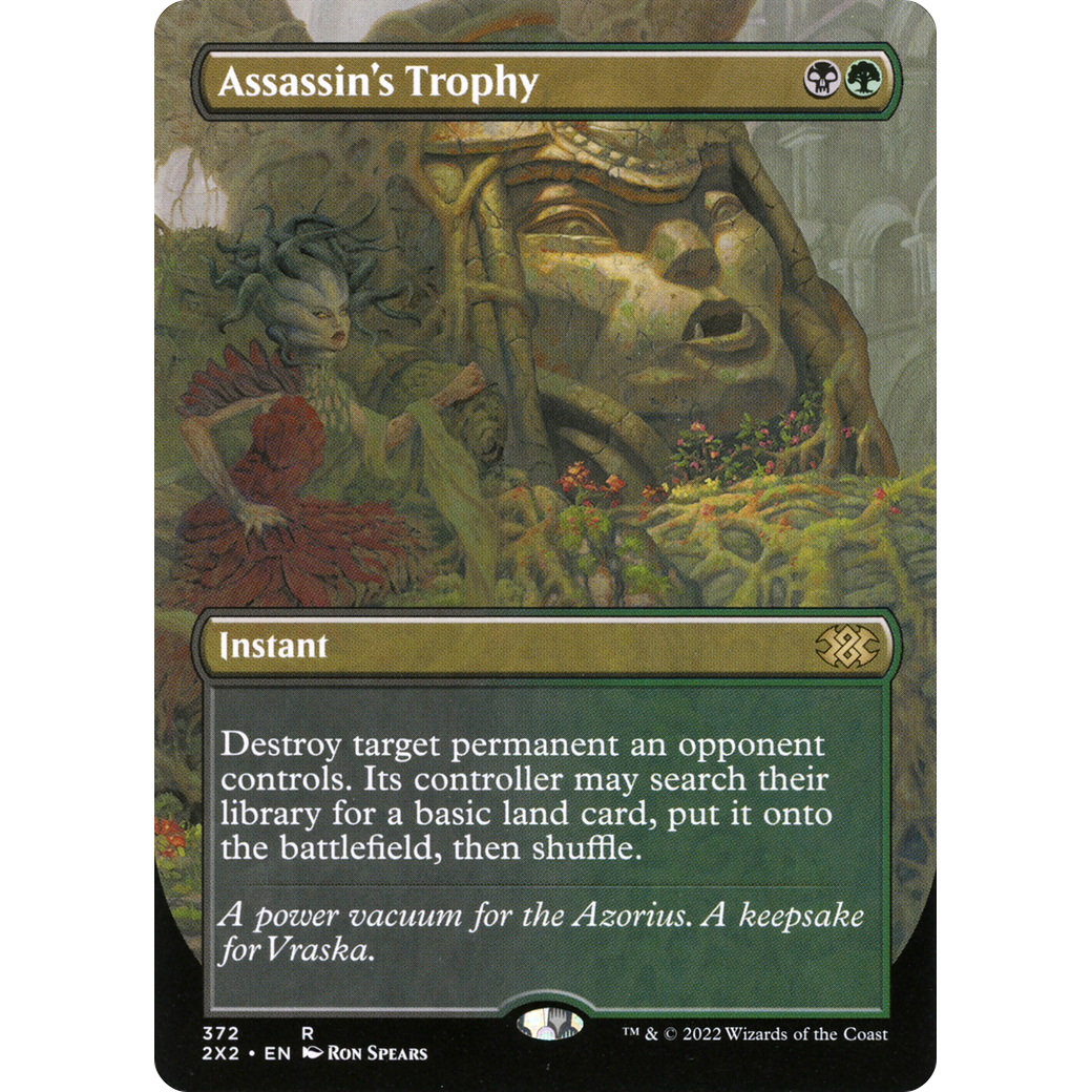 Assassin's Trophy (Borderless) (2X2-372) - Double Masters 2022 (Borderless) Foil
