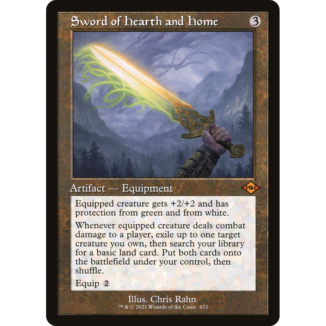Sword of Hearth and Home (Retro Frame) (MH2-433) - Modern Horizons 2 Foil